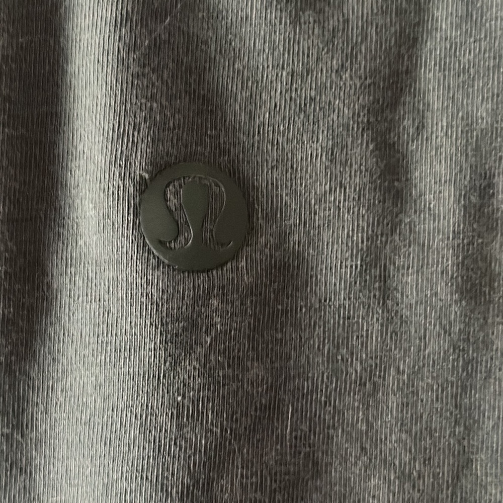 Pima Cotton Lululemon Love Tee Shirt In Green Twill View 4
